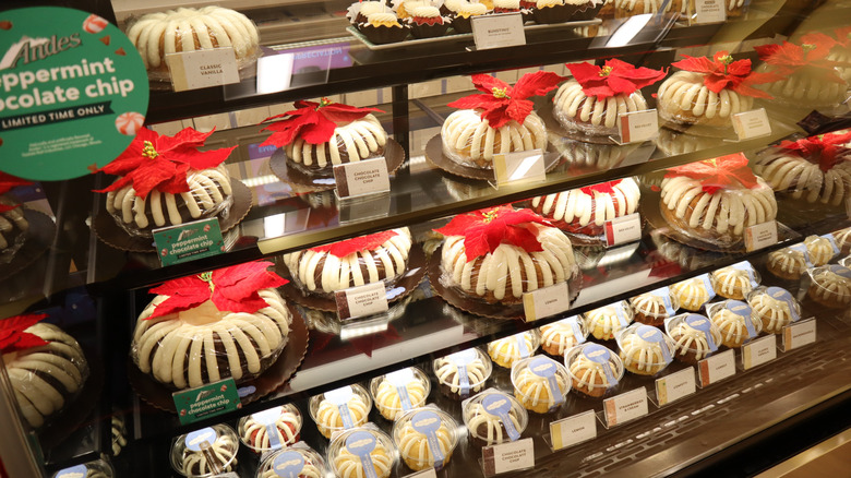 Nothing Bundt Cake display case