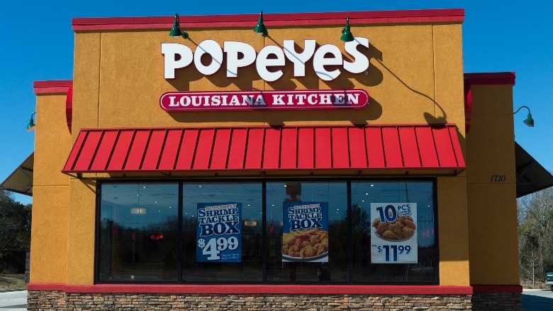 Popeyes storefront