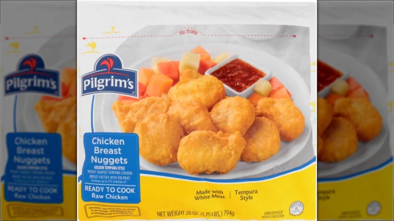 package of Pilgrim's Chicken Breast Nuggets