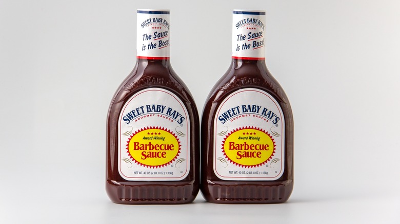 Two bottles of Sweet Baby Ray's