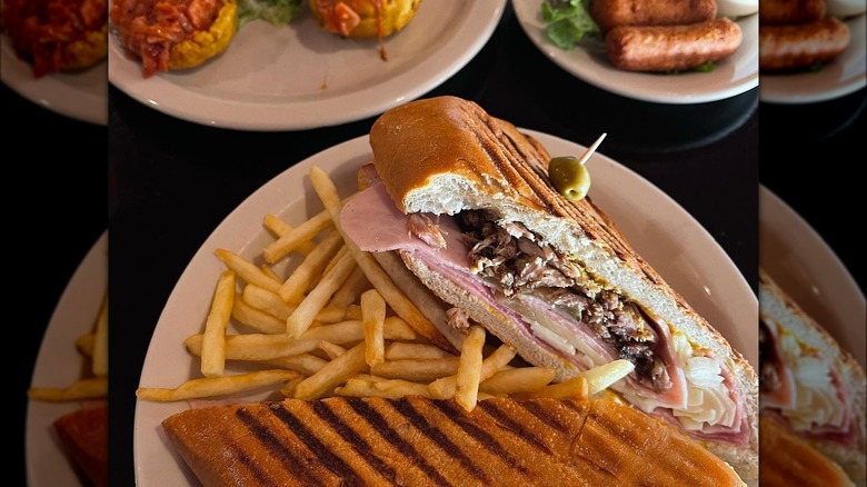 Cuban sandwich at Cuban Foods Bakery