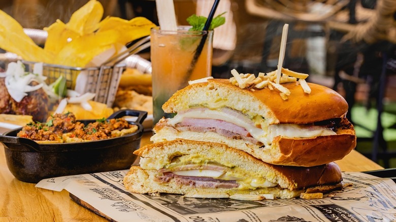 Cubano sandwich at Old's Havana Cuban Bar & Cocina