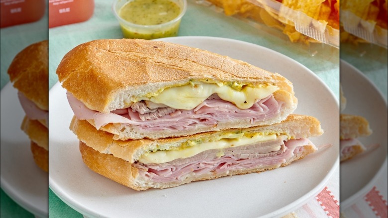 Cuban sandwich at Porto's Bakery & Cafe