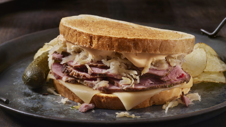 Reuben sandwich