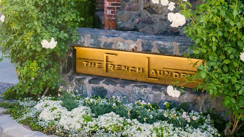 The French Laundry sign