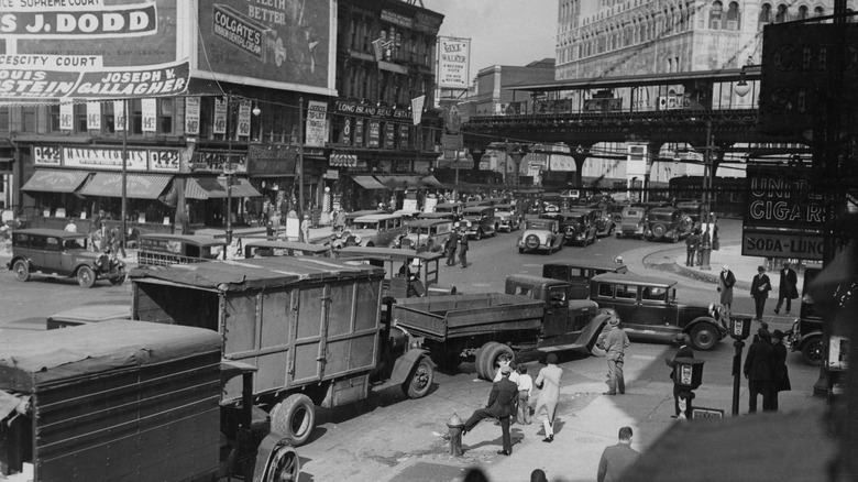 Brooklyn street in 1920