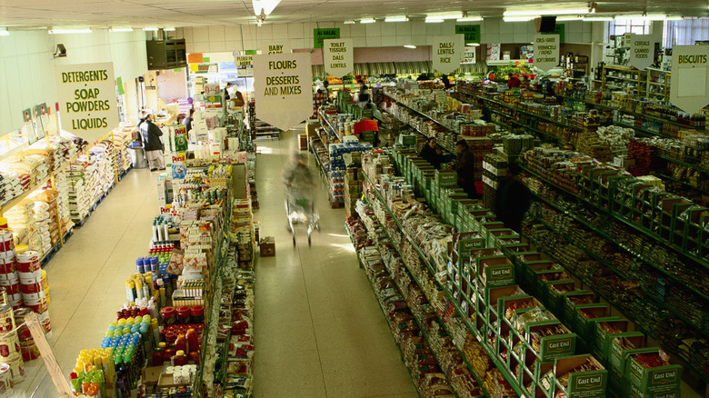 Shot of vintage grocery store