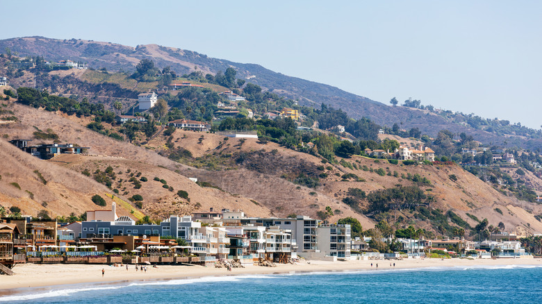 Malibu shoreline