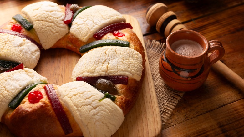 Rosca de reyes bread