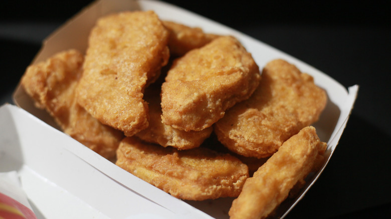 McNuggets in their packaging