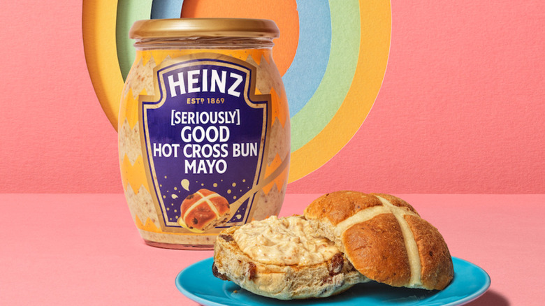 Heinz hot cross bun mayo