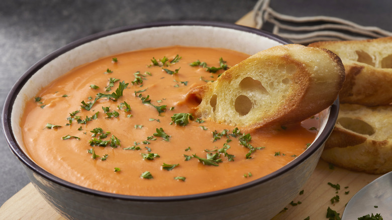 pictured tomato bisque