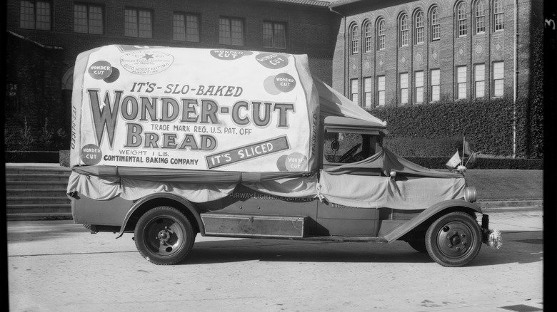 vintage Wonder Bread truck