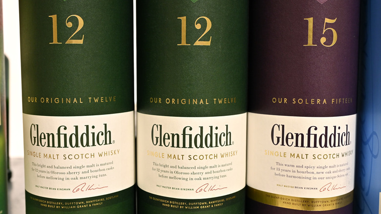 Glenfiddich 12 and 15