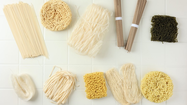 varieties of East Asian noodles