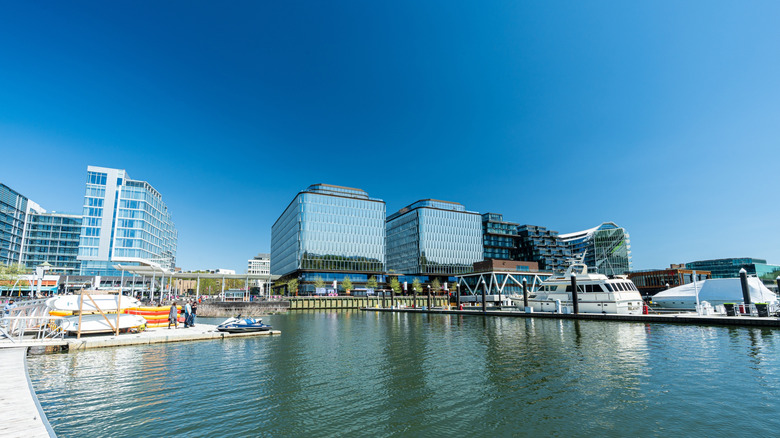 View of the Wharf in Washington, D.C.