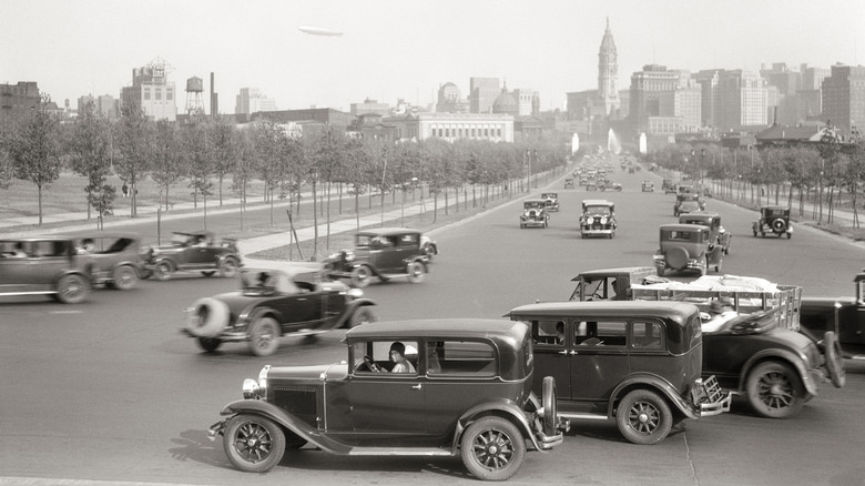 Downtown Philadelphia 1930
