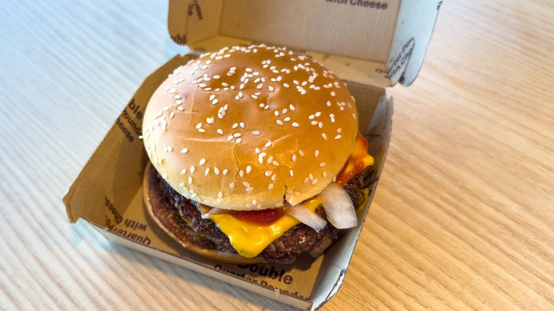 Quarter Pounder in box