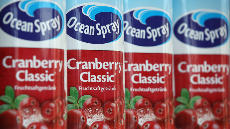 Ocean Spray cranberry juice