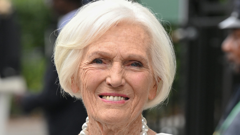 Mary Berry smiling