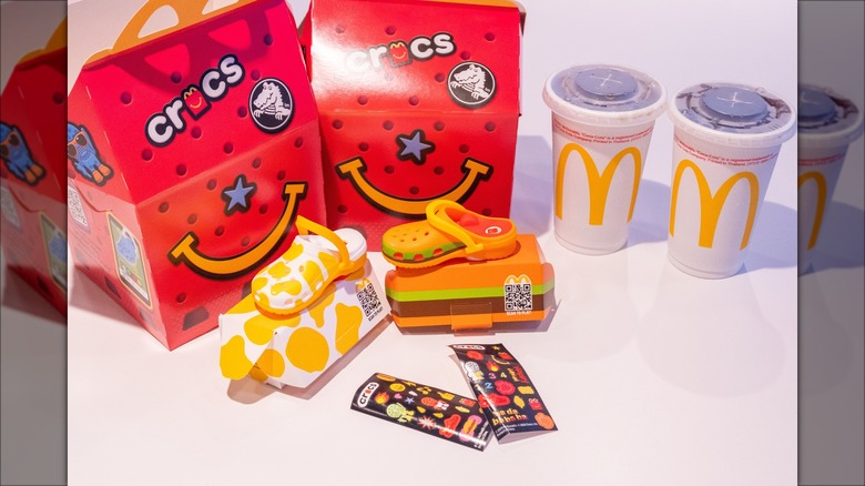 Happy Meal with Crocs toys