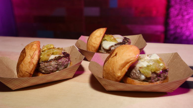 Umami Burgers on Paper Trays