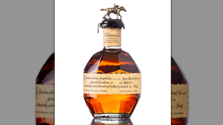 Bottle of Blaton's bourbon