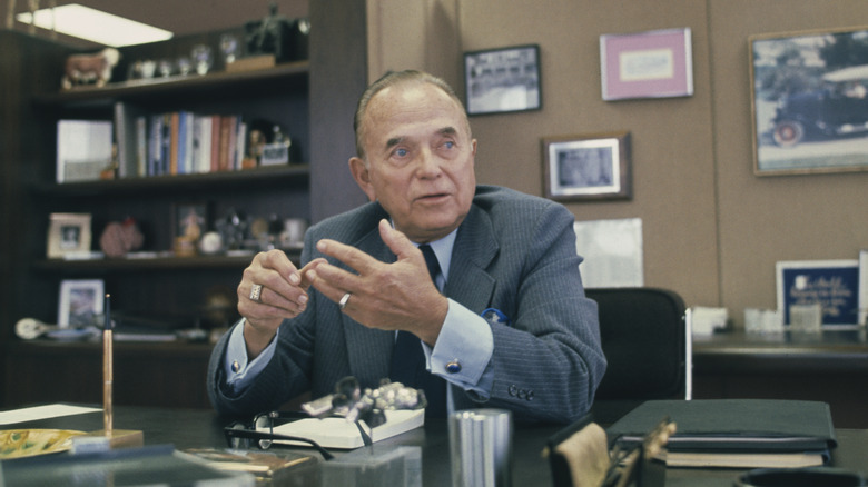 Ray Kroc at his desk