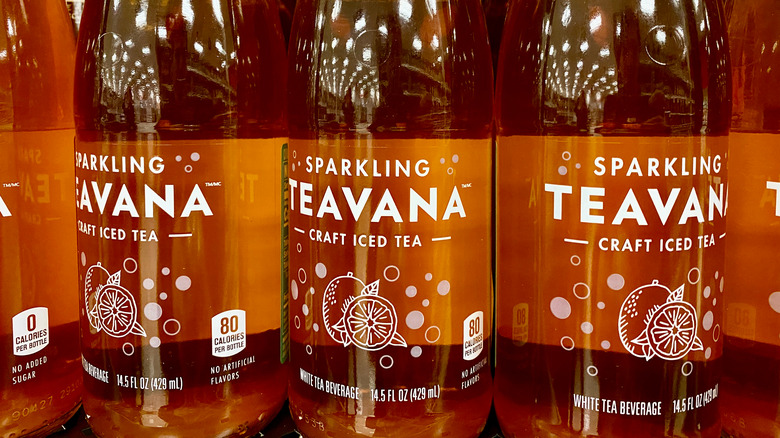 Teavana tea in bottles