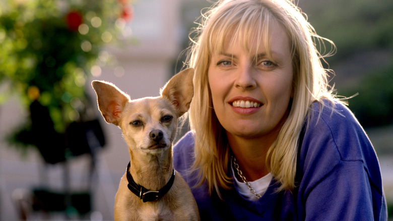 Gidget and trainer Sue Chipperton