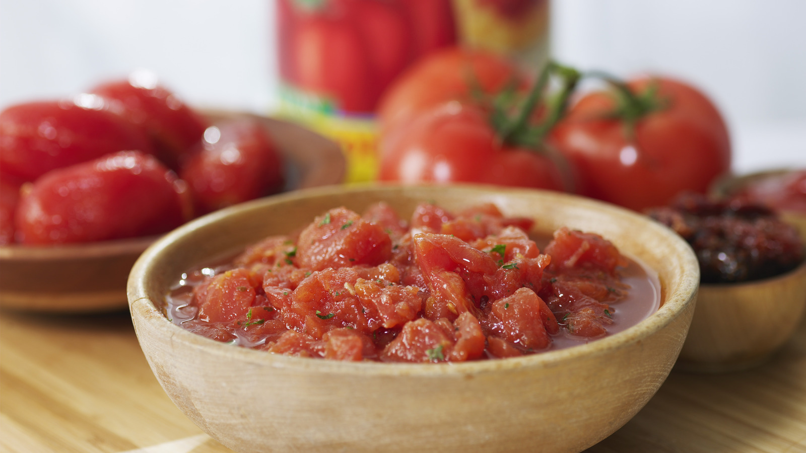 The salad spinner trick to remove seeds from canned tomatoes