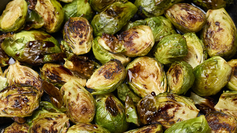 Roasted Brussels sprouts