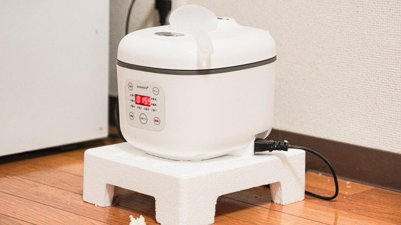 An automatic rice cooker.