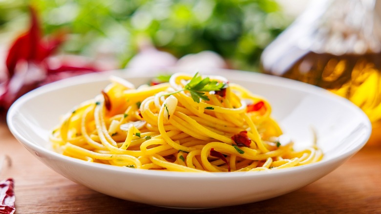 spaghetti aglio e olio