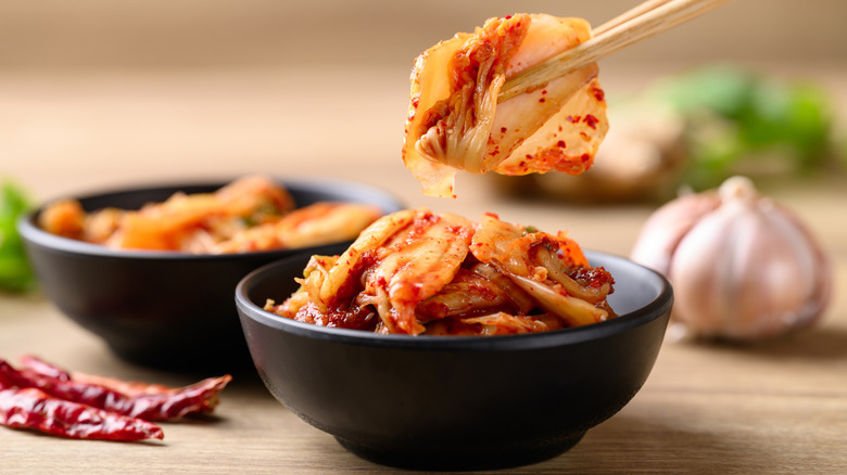 Bowl of kimchi