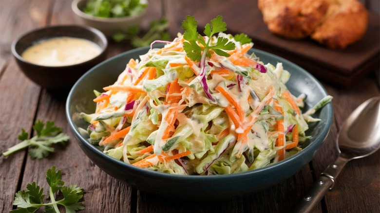 Bowl of coleslaw