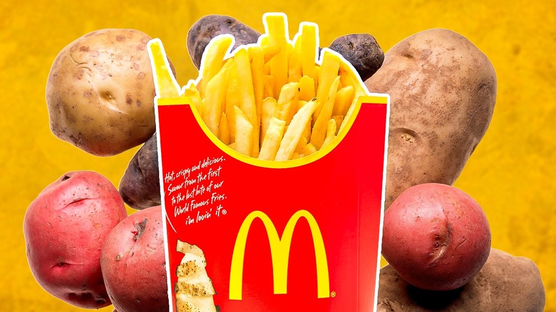 McDonald's French fries and potatoes