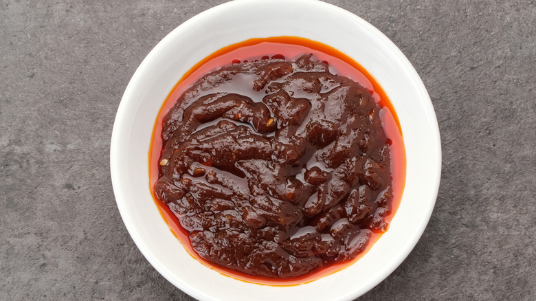 Bowl of gochujang﻿