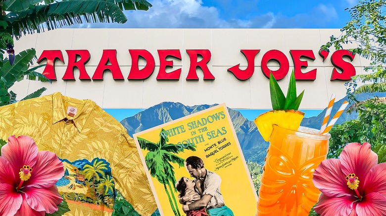 Trader Joe's store with palm trees 