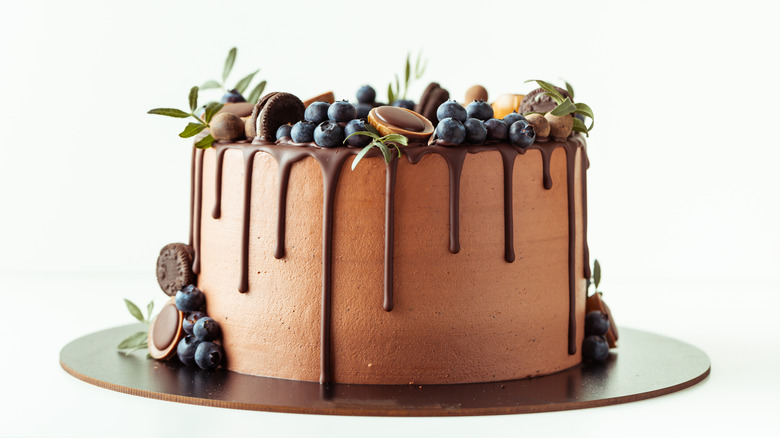 Chocolate cheesecake cake