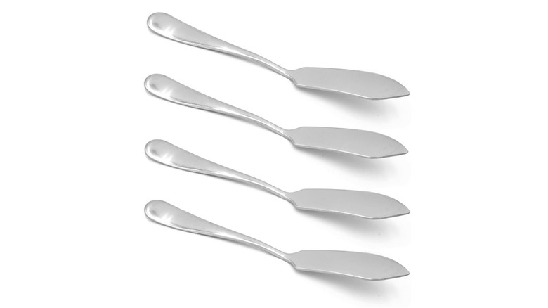 four butter knives 