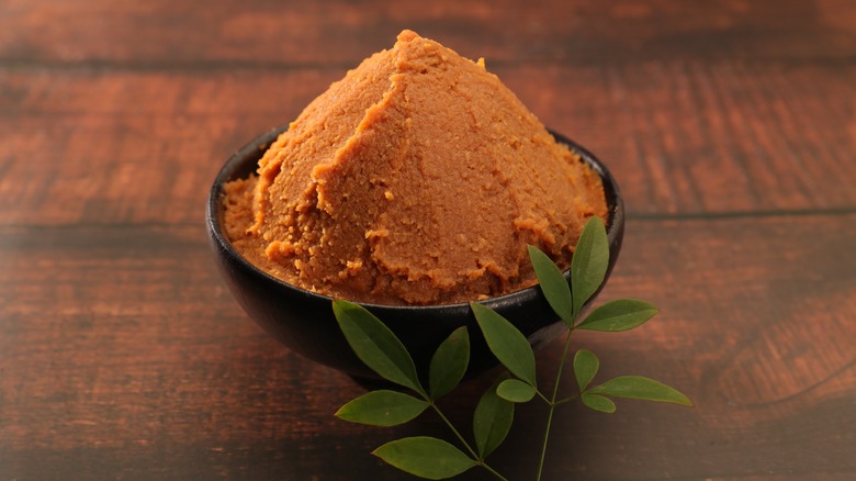 miso paste in bowl