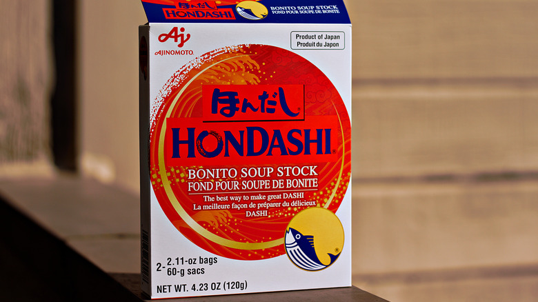 Box of Hondashi soup stock