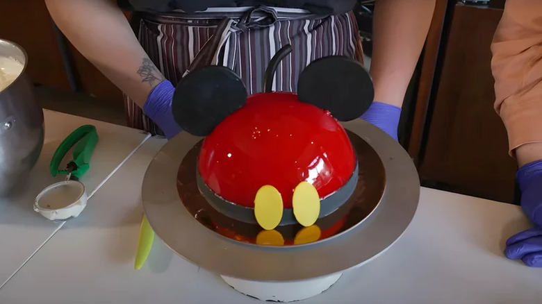 Mickey Mouse dome cake