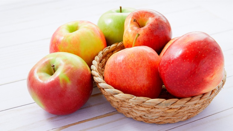 Basket of apples