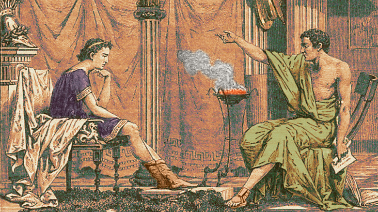 Alexander the Great and Aristotle