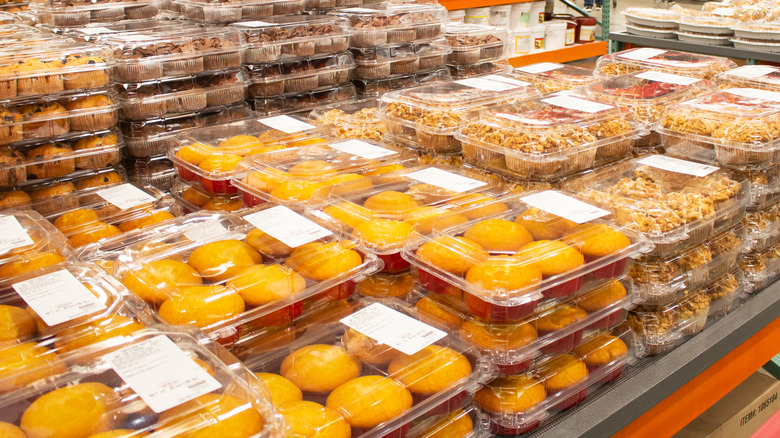 Packaged baked goods at Costco