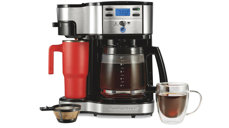 Hamilton Beach 2-Way 12 Cup Programmable Drip Coffee Maker