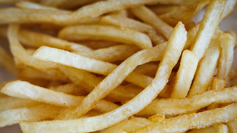 close up of McDonald's fries