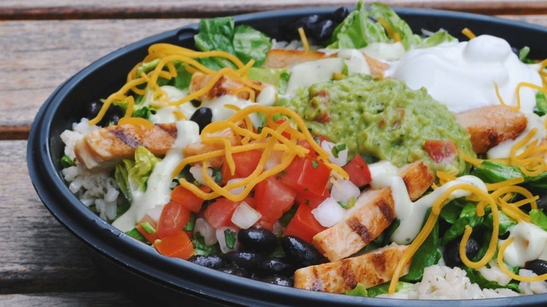 Taco Bell Cantina Chicken Bowl